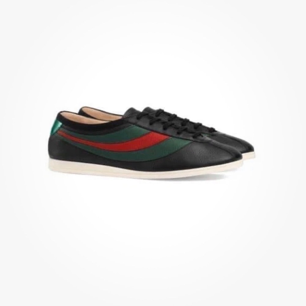 Black Gucci sneakers